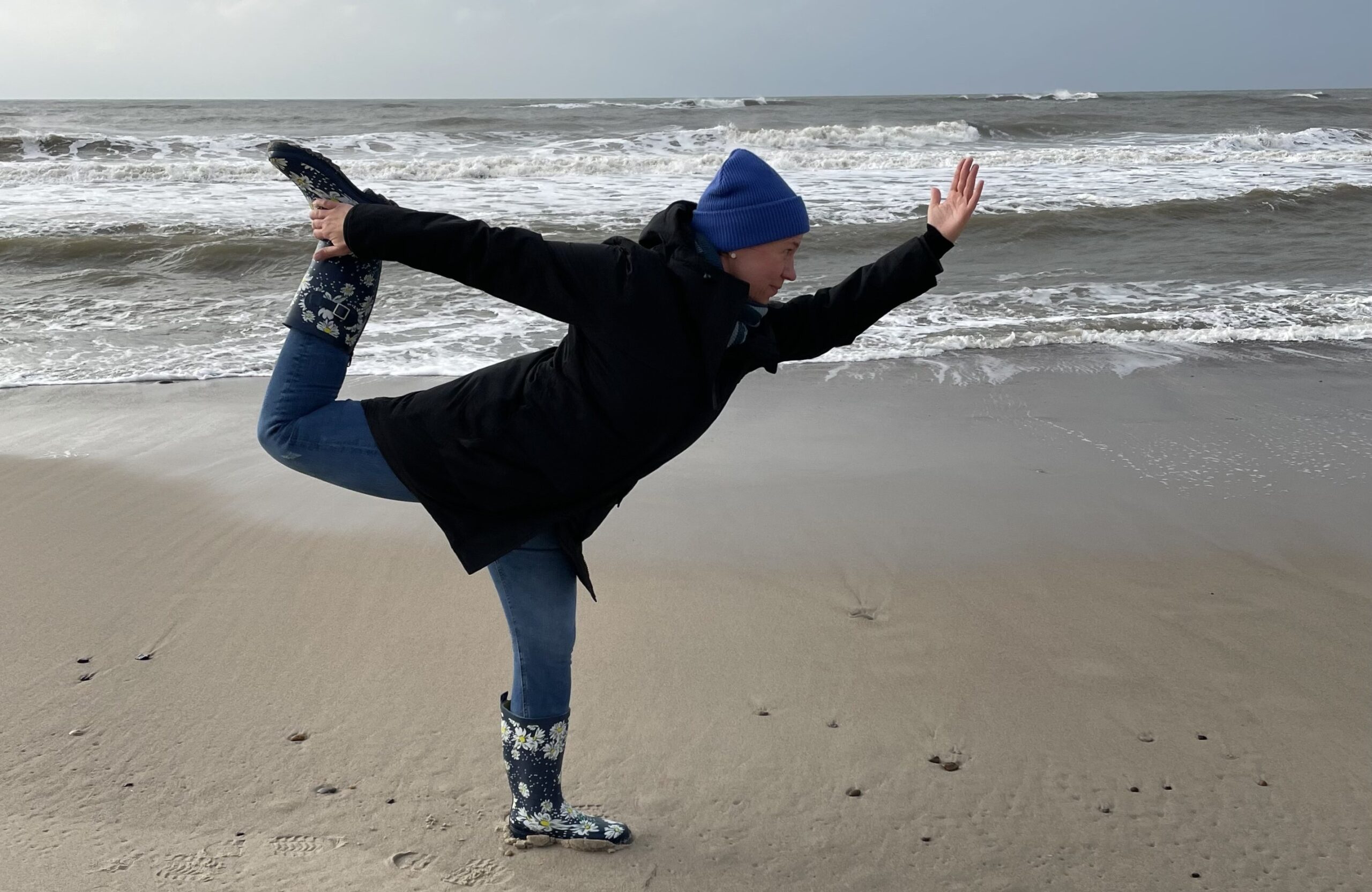 Strand Tänzer schmal